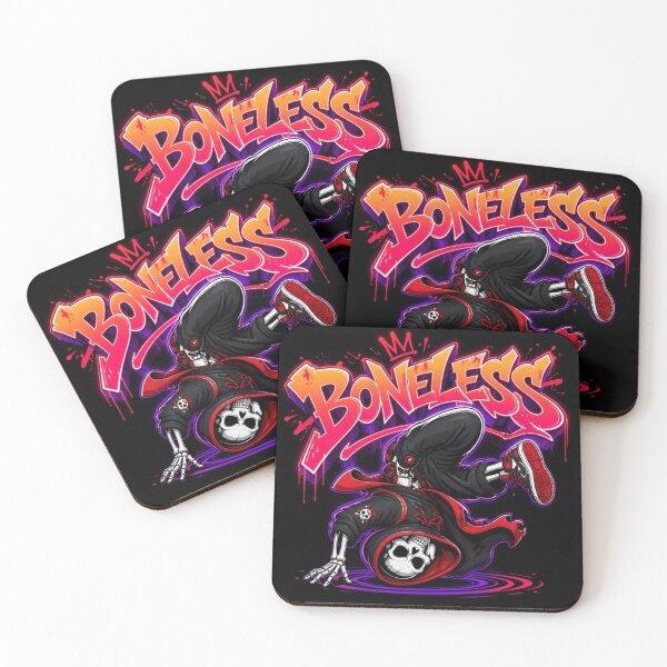 Item preview,  Hip Hop Breakdance skull Boneless Graffiti Art designed and sold by MargaretPolanco.
