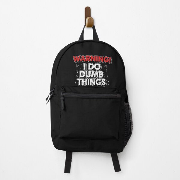 Item preview, Warning I do Dumb Things designed and sold by Static Angel.
