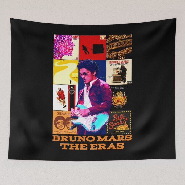 Item preview, Bruno-Mars Retro Funk Pop Music Star  designed and sold by sheryllcreators.