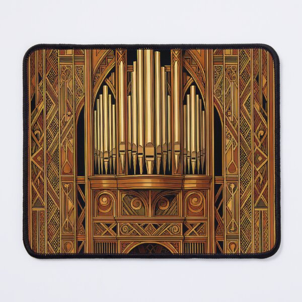 Item preview, Arts and Crafts Organ Pipe Woodcut Pattern designed and sold by pinkal.