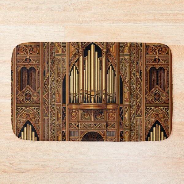 Item preview, Arts and Crafts Organ Pipe Woodcut Pattern designed and sold by pinkal.