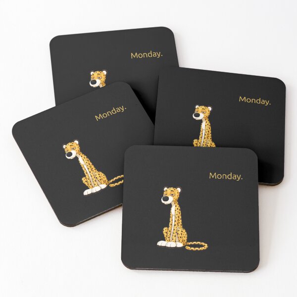 Item preview, Tired leopard with eye bags designed and sold by Maison de Mabiti.