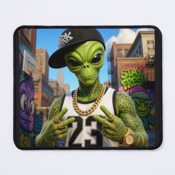 Item preview, Streetwear Alien 23 Urban Style Cartoon designed and sold by MargaretPolanco.