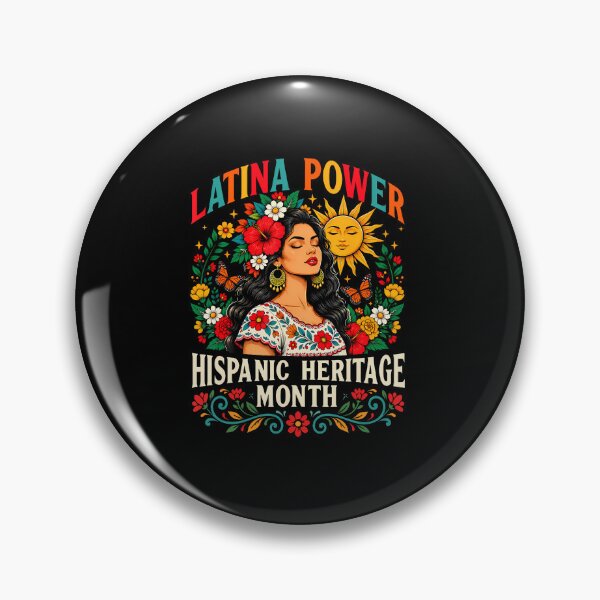 Item preview, Celebrating Hispanic Heritage Month Women Girl Latina Power designed and sold by RealestInternet.
