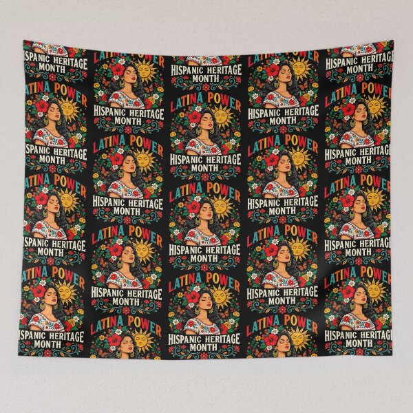 Item preview, Celebrating Hispanic Heritage Month Women Girl Latina Power designed and sold by RealestInternet.