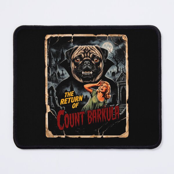 Item preview, Count Barkula Pug Halloween Vampire Horror designed and sold by d247.