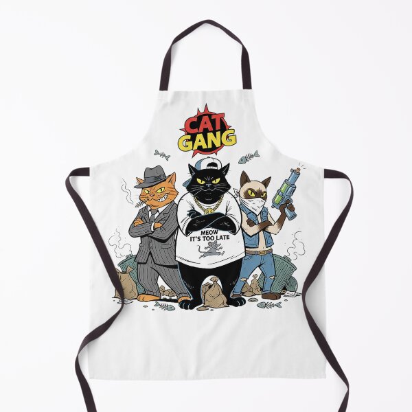 Item preview, Cat Gang Hip Hop Urban Thug Cats Comic Style Design designed and sold by cannsuh.