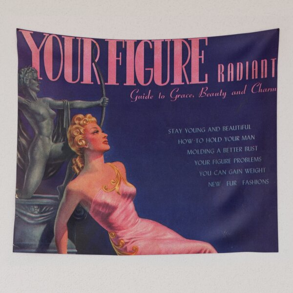 Item preview, Womens Self Improvement Vintage Magazine Cover Fan Art Original Custom Vintage Movie Poster Wall Art Tee Design designed and sold by Cool Robot Bro..
