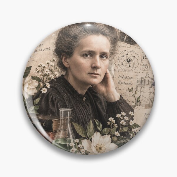 Item preview, Marie Curie - Botanical Science designed and sold by ByLilium.