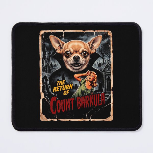 Item preview, Halloween Count Barkula Chihuahua Vampire Dog Retro designed and sold by d247.