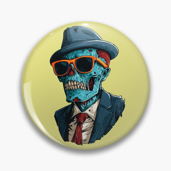 Item preview, Cool Zombie Gentleman With Sunglasses designed and sold by Hoity-Toity.
