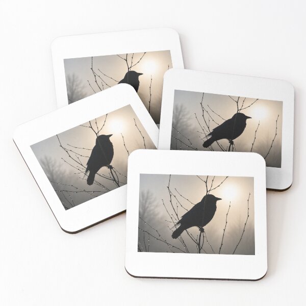 Item preview, Raven Silhouette at Sunset designed and sold by Astute-Artio-Photography.