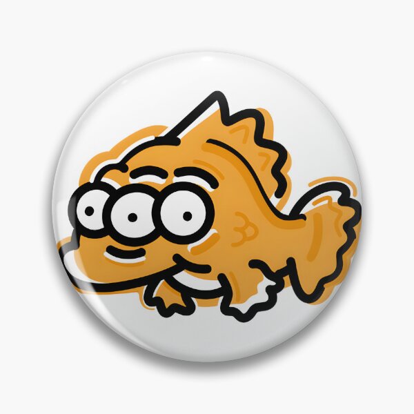 Item preview, Minimalist Three-Eyed Fish Illustration with Modern Design designed and sold by Sajjadksh.