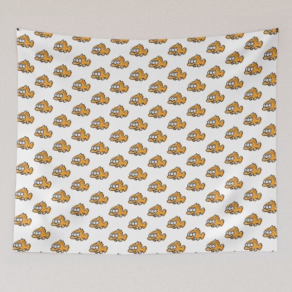 Item preview, Minimalist Three-Eyed Fish Illustration with Modern Design designed and sold by Sajjadksh.