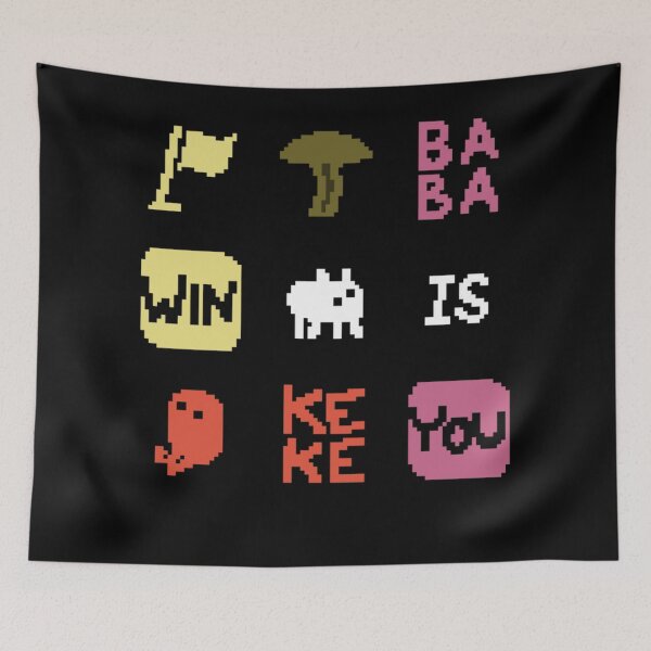 Item preview, Baba is You Grid Design  designed and sold by jorgenesmith.
