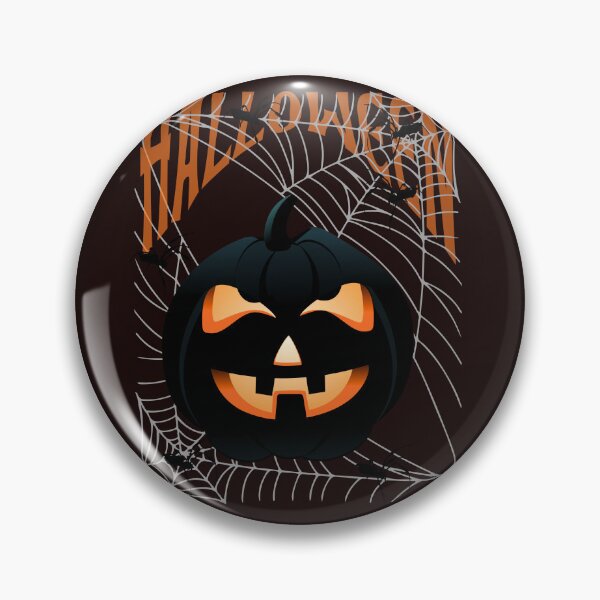 Item preview, Spooky Halloween Pumpkin Spiderweb Design designed and sold by bozet.