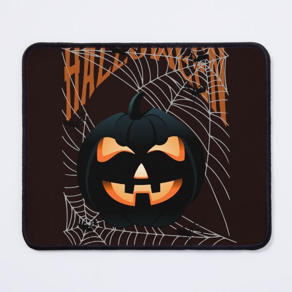 Item preview, Spooky Halloween Pumpkin Spiderweb Design designed and sold by bozet.
