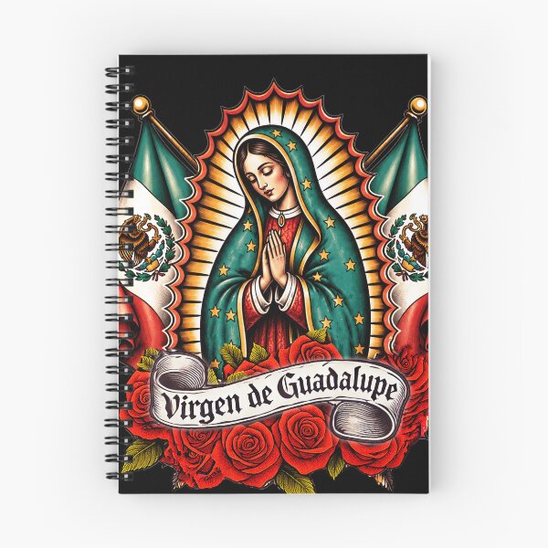 Item preview, Virgen de Guadalupe Virgin Mary Virgencita Mexican Flag designed and sold by HechoEnAztlan.