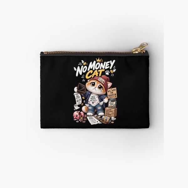 Item preview, No Money Cat  designed and sold by Meow Story .