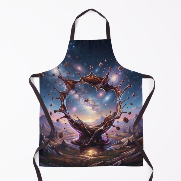 Item preview, Cosmic Coffee Splash – Surreal Galaxy Fantasy Artwork designed and sold by Marcu Ioachim.