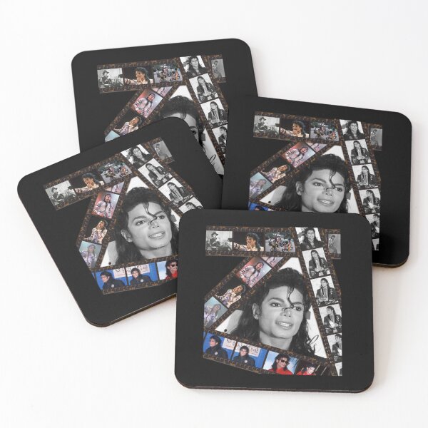 Item preview, Michael Jackson Film Strip Collage Career Moments Central Portrait Tribute designed and sold by QliumoPery.