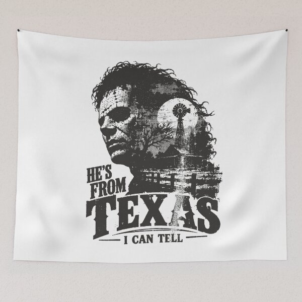 Item preview, He's From Texas Can Tel - Texas Horror - He’s From Texas I Can Tell - He's From Texas Can Tel Halloween designed and sold by UnalTrisTT.