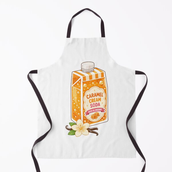 Item preview, Cute Caramel Cream Soda Clipart PNG designed and sold by KJackArtwork.