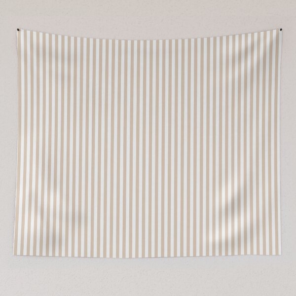 Item preview, Narrow stripes in beige and white designed and sold by RishabhArts1.