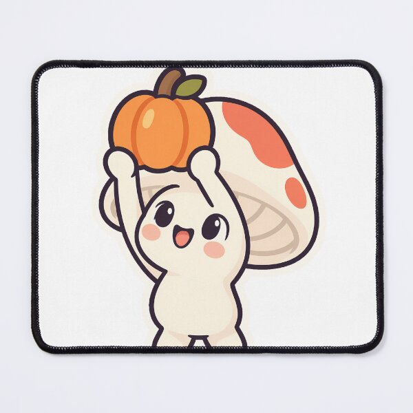 Item preview, Pumpkin Grower Mushroom Sprite Grew One Pumpkin designed and sold by OuqCreations.