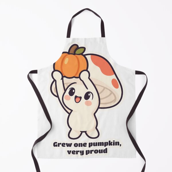 Item preview, Pumpkin Grower Mushroom Sprite Grew One Pumpkin designed and sold by OuqCreations.