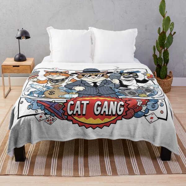 Item preview, Cat Gang Cool Boss Cats Money Party Cartoon Design designed and sold by cannsuh.