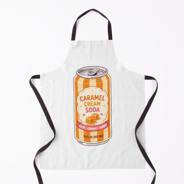 Item preview, Cute Caramel Cream Soda Clipart PNG designed and sold by KJackArtwork.