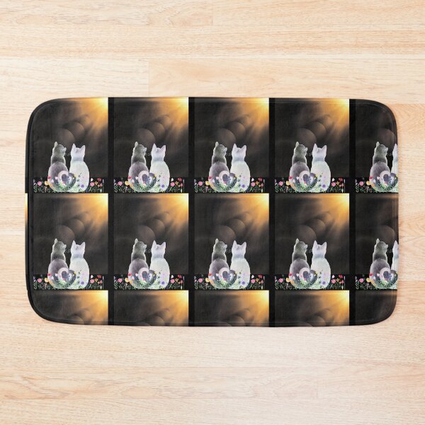 Item preview, Leahs Cats With Flowers Camping designed and sold by RealestInternet.