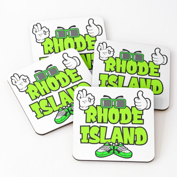 Item preview, RHODE ISLAND Typography Funny Vintage designed and sold by NFTWords.