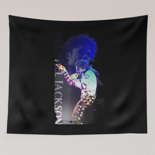 Item preview, Michael Jackson Blue Stage Performance Silhouette Live Concert Energy designed and sold by QliumoPery.