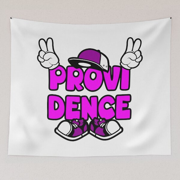 Item preview, PROVIDENCE Graffiti Retro Lettering designed and sold by NFTWords.