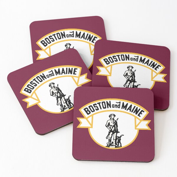Item preview, Boston and Maine Minute Man Logo designed and sold by Trains-and-Rail.