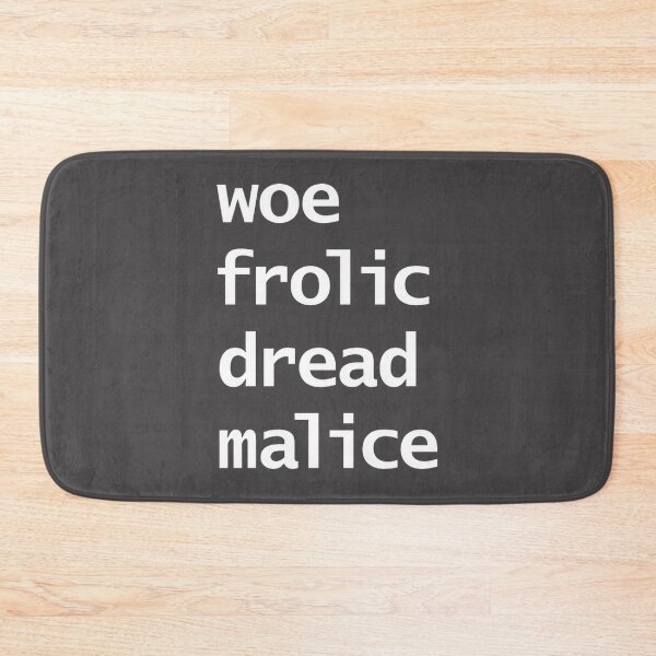 Item preview, The Four Tempers: Woe, Frolic, Dread, and Malice Artistic Design designed and sold by karimgamer.