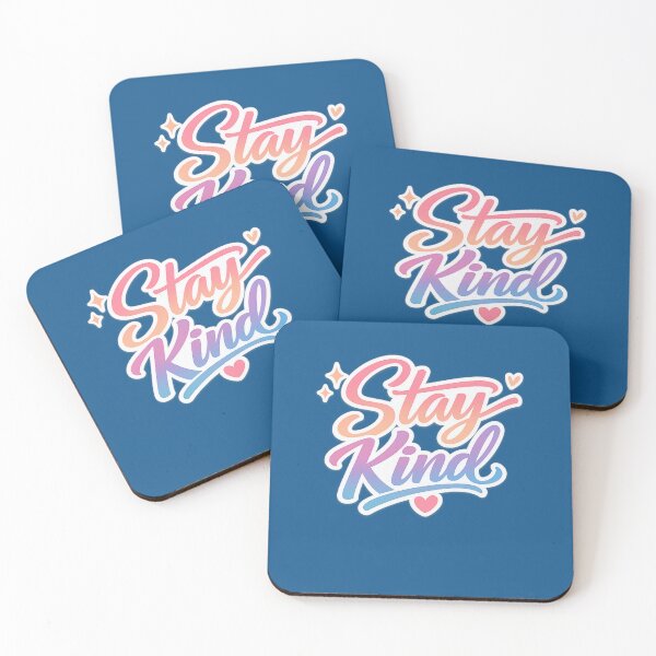 Item preview,  Stay Kind - Minimal Typography designed and sold by Dew Drop Designs.