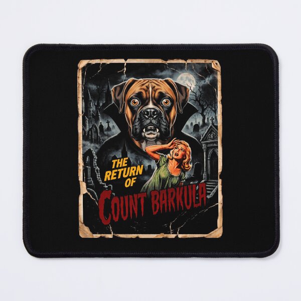 Item preview, Halloween Count Barkula Vampire Dog Horror Poster designed and sold by d247.