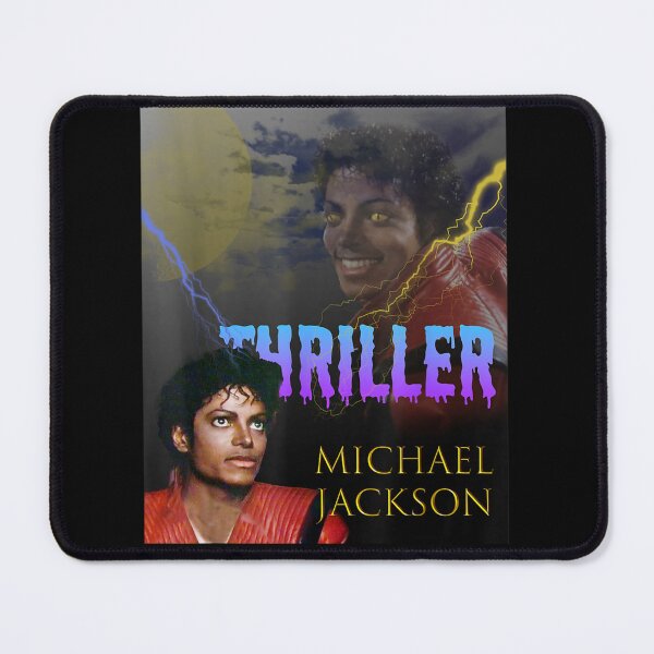 Item preview, Michael Jackson Thriller Moon Lightning Yellow Eyes Horror Album Cover Style designed and sold by QliumoPery.