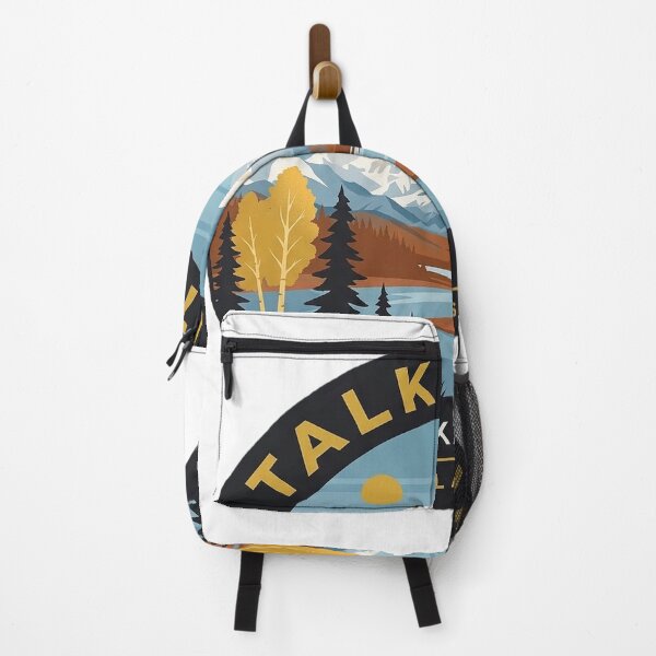 Item preview, Talkeetna Alaska Autumn Denali Circle Travel Badge Sticker designed and sold by DetourDgn.