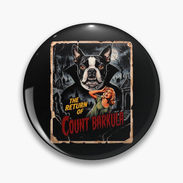 Item preview, Halloween Count Barkula Boston Terrier Vampire designed and sold by d247.
