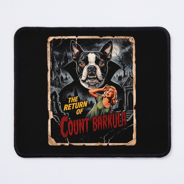 Item preview, Halloween Count Barkula Boston Terrier Vampire designed and sold by d247.