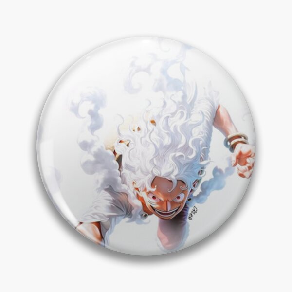 Artikelvorschau, Luffy Gear 5 Cloud Leap – One Piece Anime Art entworfen und verkauft von frantuliuss.
