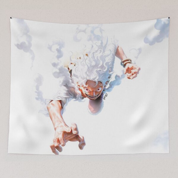 Item preview, Luffy Gear 5 Cloud Leap – One Piece Anime Art designed and sold by frantuliuss.