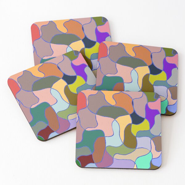 Item preview, Modern multicolor stain glass designed and sold by Bywithrose instant studio.