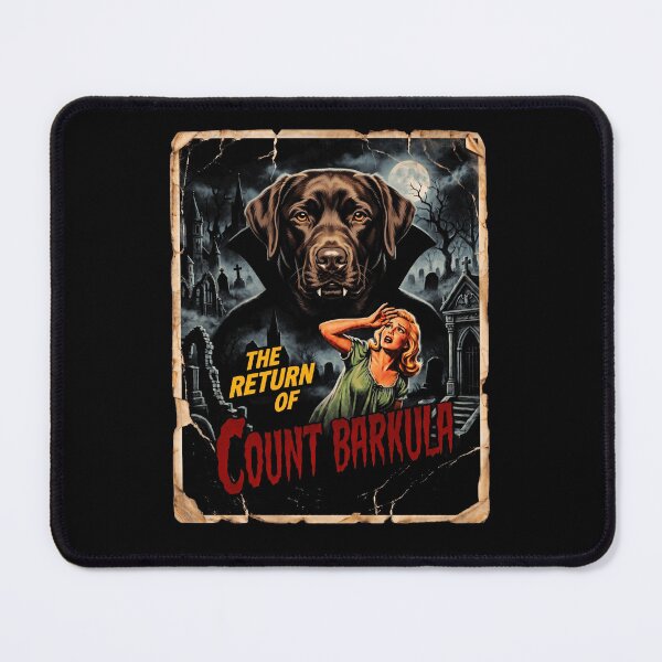 Item preview, Halloween Count Barkula Vampire Dog Horror designed and sold by d247.