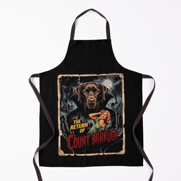 Item preview, Halloween Count Barkula Vampire Dog Horror designed and sold by d247.