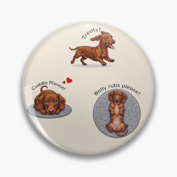 Item preview, Dachshund Daily Life Puppy Sticker Pack designed and sold by The-NOKU-Co.